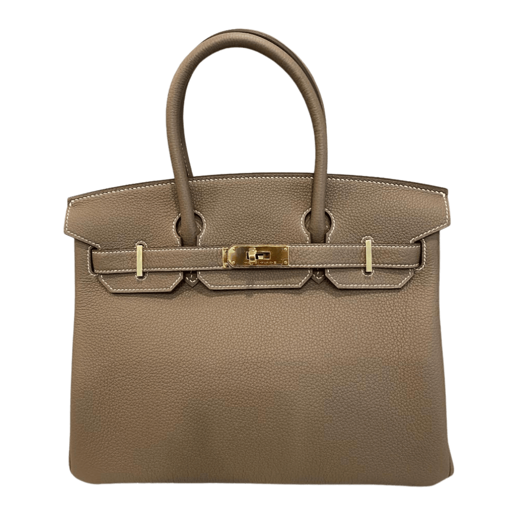 Designer Hermes Tote Bag Birkin 25cm Orange Crocodile Leather W/Silver